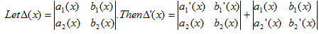 1112_Differentiation of a determinant.png
